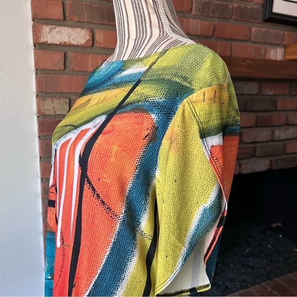 NWT Le Galeriste Tropical Dreams Dress by Keri Robinson Sz L - Picture 5 of 9